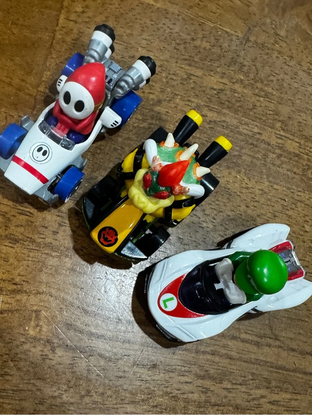 Mattel Hot Wheels Mario Cart Die Cast 3 Car set 2018-2019 models